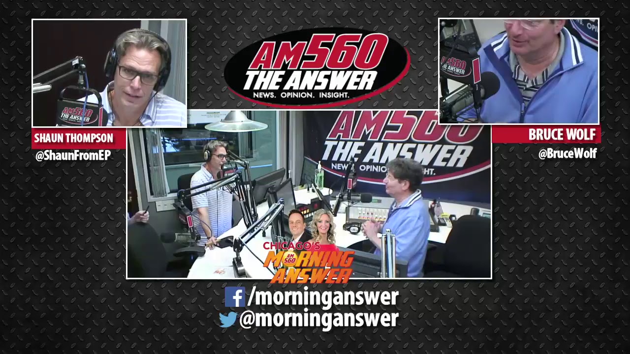 Chicago’s Morning Answer Show Notes: Tuesday 5/16/2017