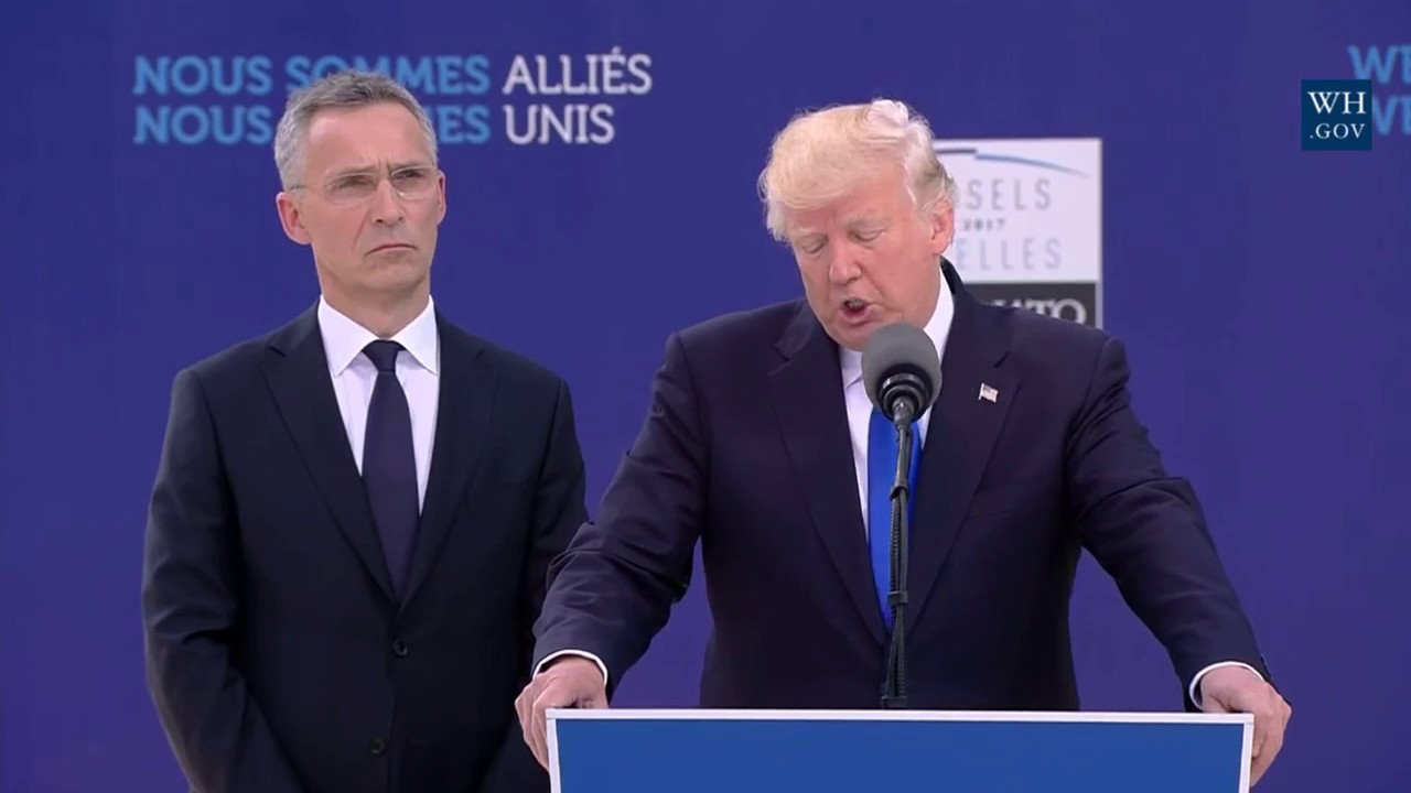 Donald Trump Addresses NATO