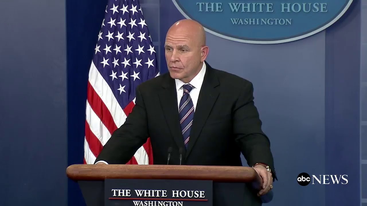 McMaster: National Security “Put At Risk” By Leaks Like Washington Post Story