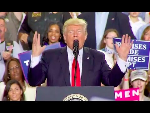 President Trump Rallies The Troops In Pennsylvania