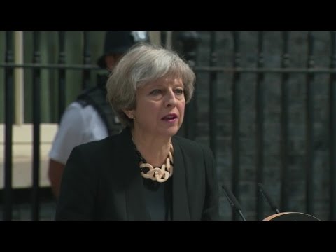 British Prime Minister Theresa May Speaks In Wake Of London Attack