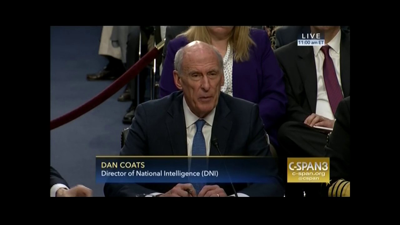 Intelligence Director Dan Coats: Trump Never Pressured Us Regarding Russia Probe