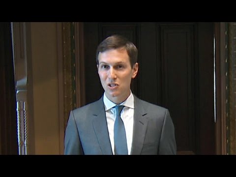 Jared Kushner Delivers Remarks at White House Event for Tech CEOs