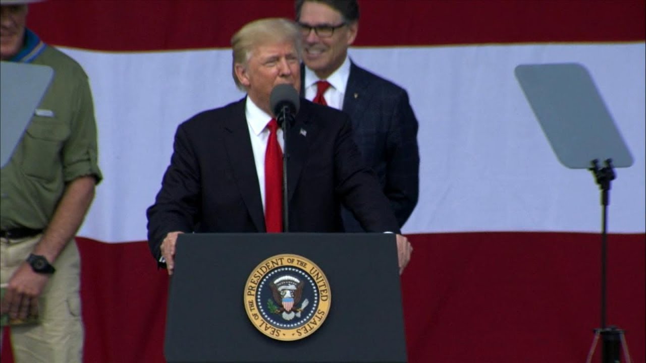 President Donald Trump holds ‘Make America Great Again’ rally in Youngstown, Ohio