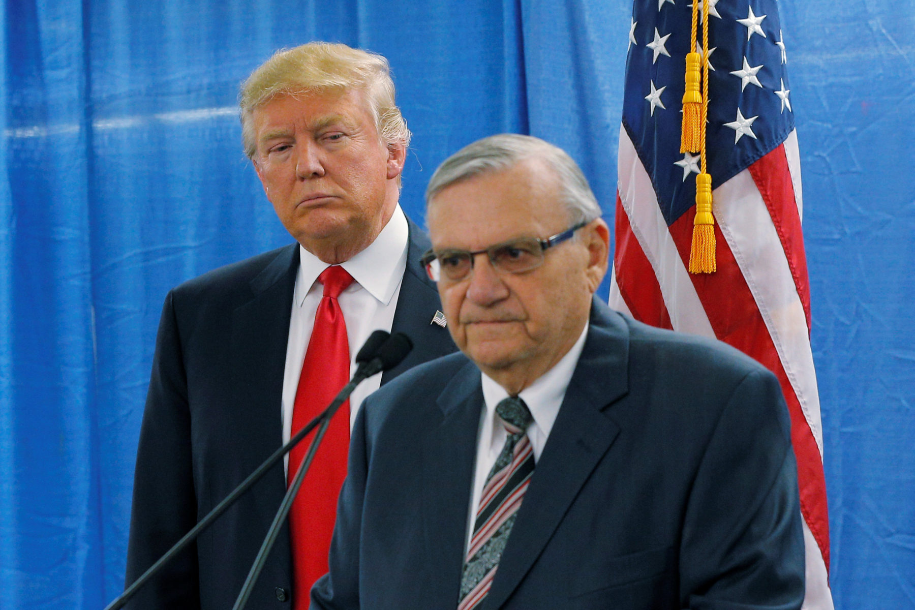 Sheriff Joe Arpaio Reacts To President Trump’s Pardon