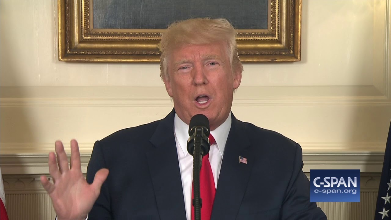 President Trump: “Racism is evil…”