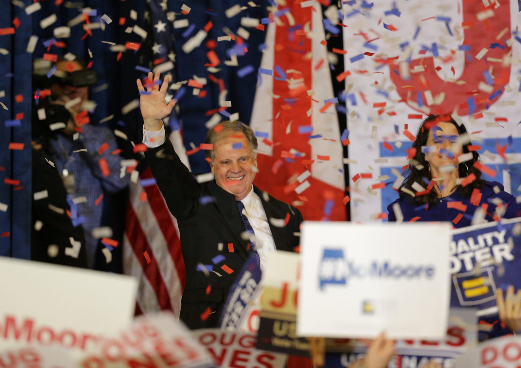 Doug Jones Defeats Roy Moore In Alabama