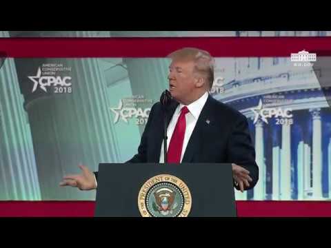 President Trump Speaks At CPAC