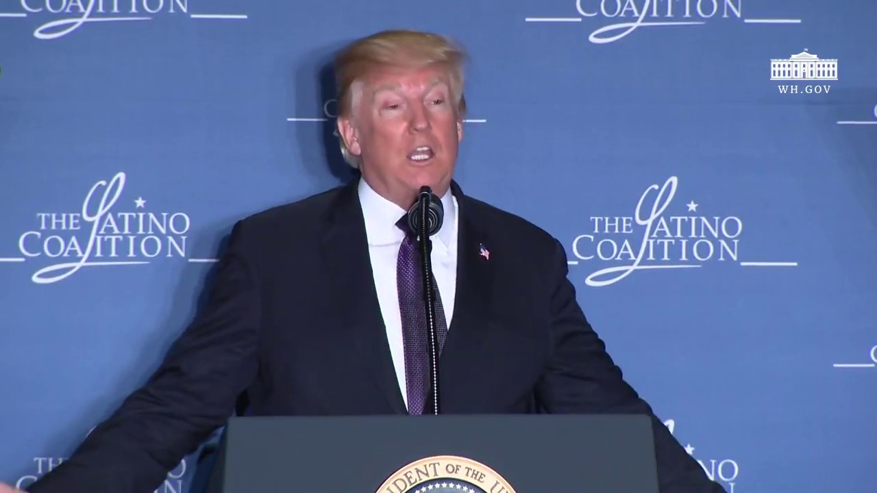 President  Trump To Latino Coalition: “You’re Really Making America Great Again”