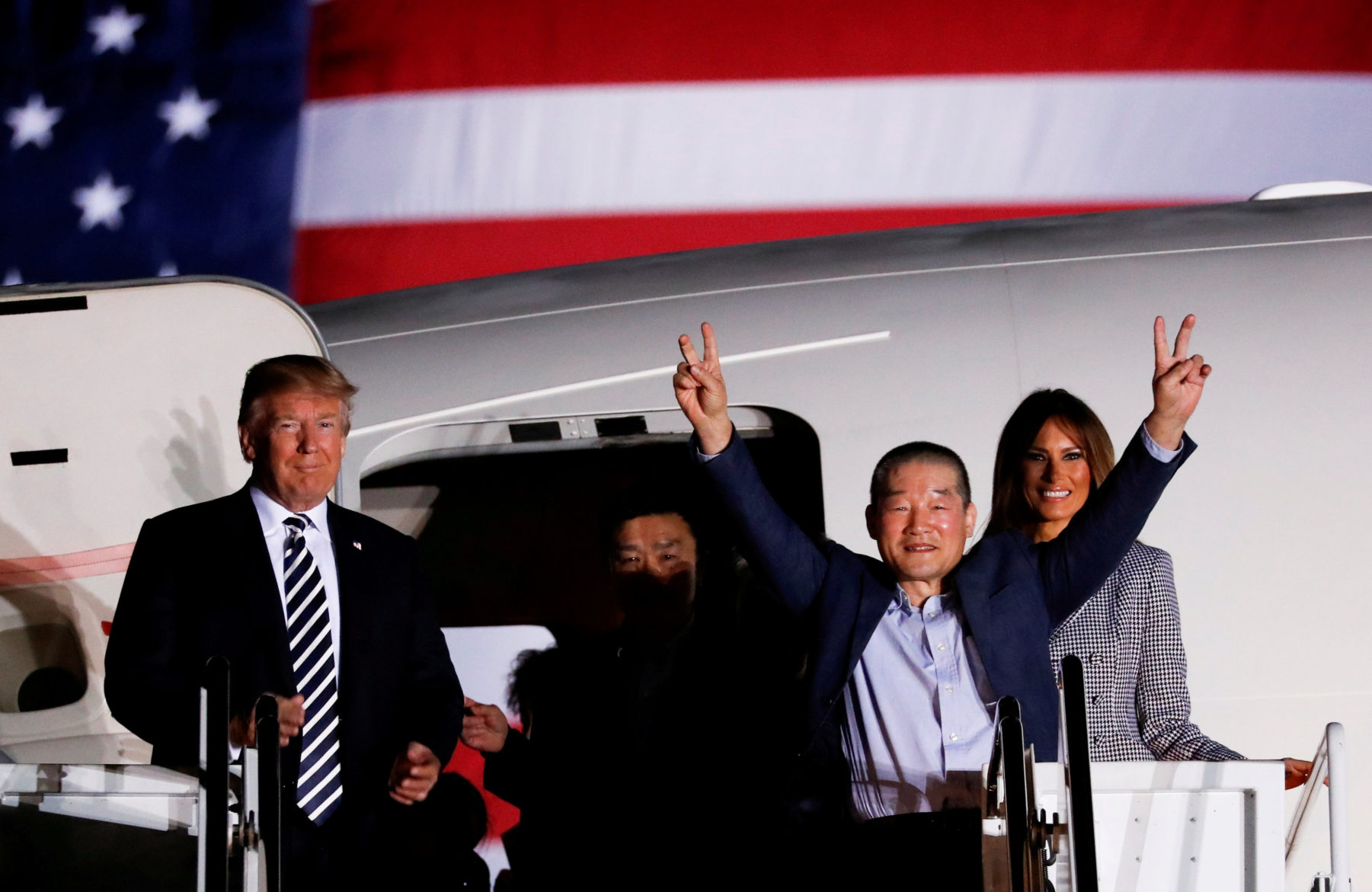 President Trump Welcomes North Korean Prisoners Home