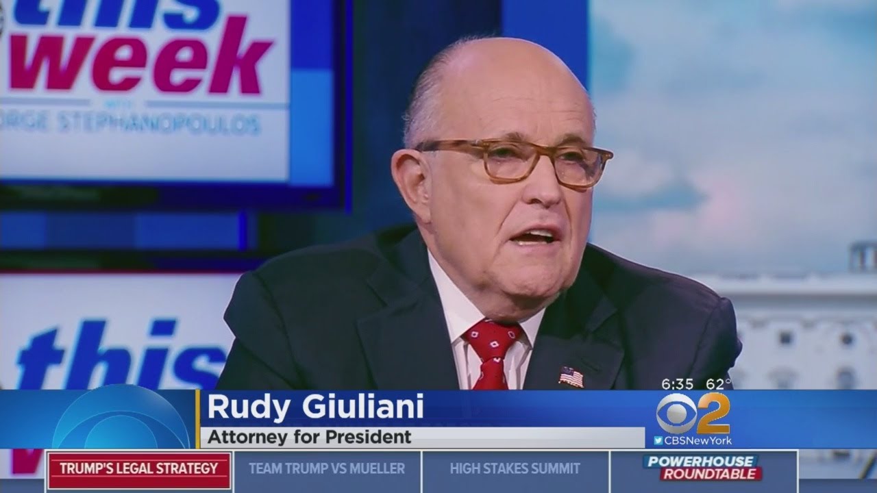 Giuliani: President Trump Can Pardon Himself