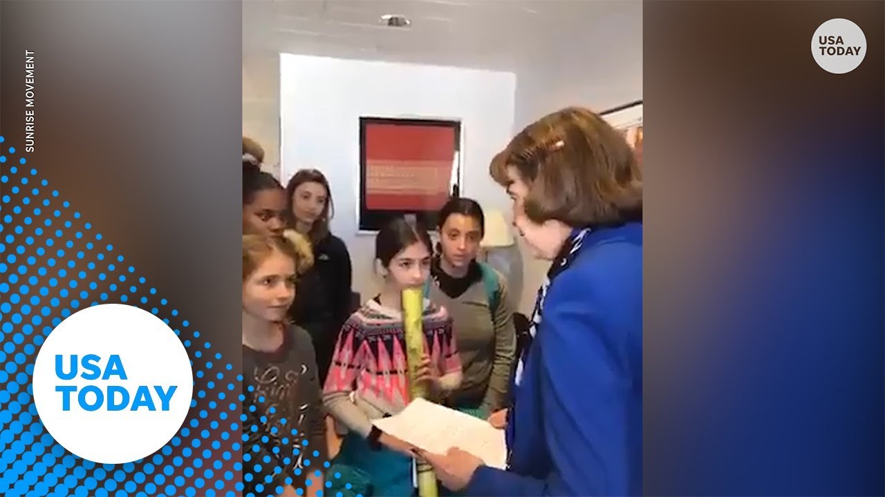 Sen. Feinstein Argues with Kids On Climate Bill