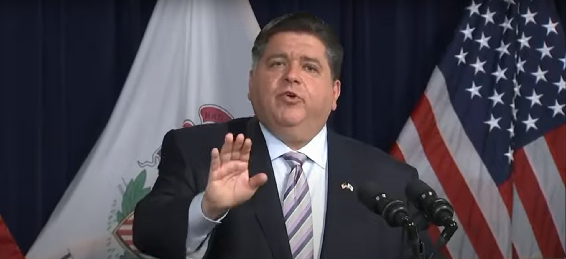 Gov. Pritzker Snaps at Amy Jacobson During Press Conference