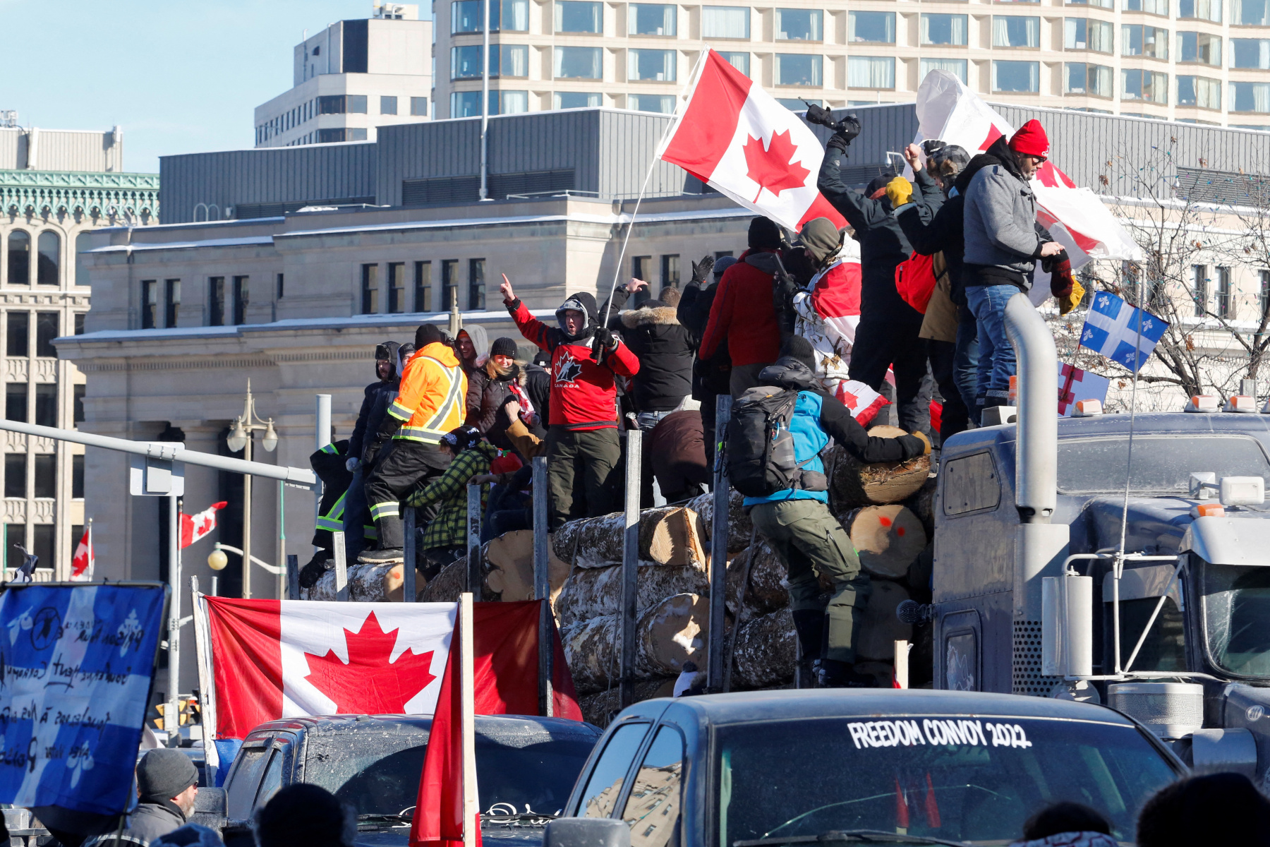 John Spiropoulus Reports LIVE from the People’s Convoy