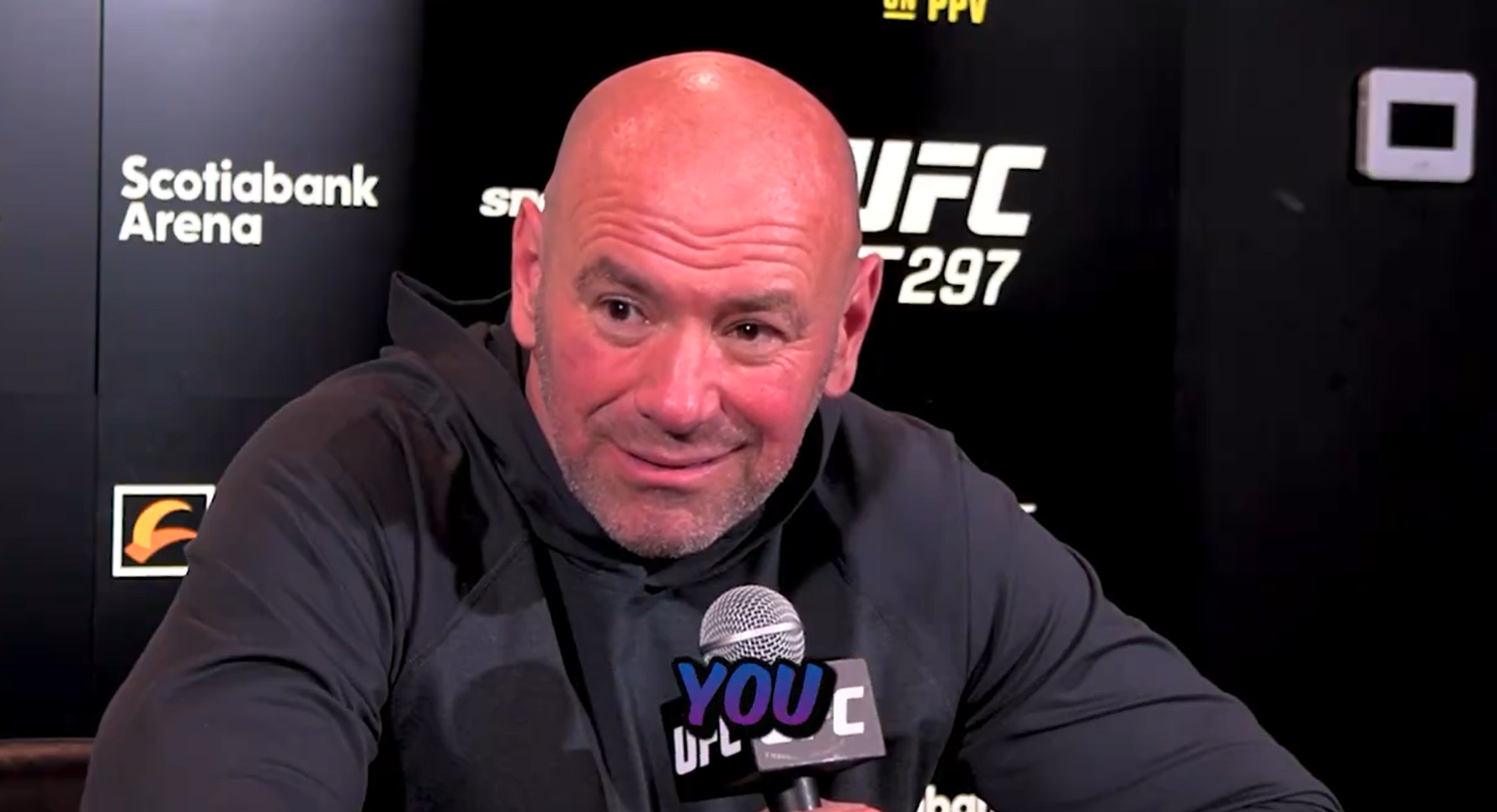 UFC’s Dana White Explains Free Speech to a Reporter