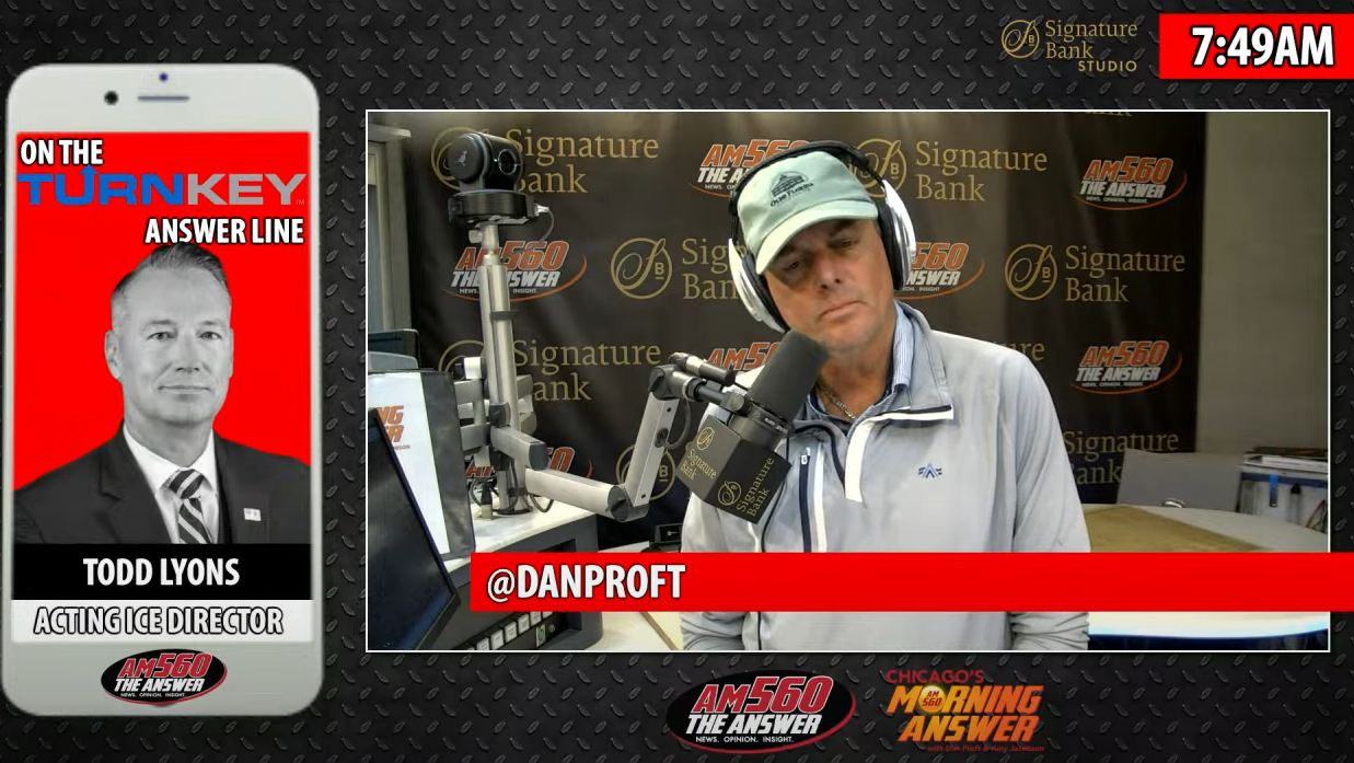 Acting ICE Director Todd Lyons responds to Brandon Johnson’s anti-law enforcement rhetoric